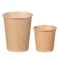 Arnes 8 oz Kraft Karton Bardak