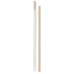 Kraft Frozen Kağıt Pipet Kağıt Sargılı 8 x 197 mm