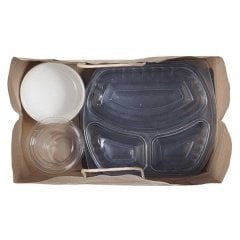 Naturel Kraft Çanta Büyük Boy 31x20x31 cm