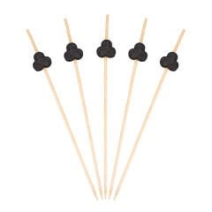 Dekoratif Bambu Siyah Sinek Kürdan 12 cm