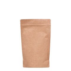 Kraft Alüminyum Kilitli Doypack 16x24x8 cm - 400 gr