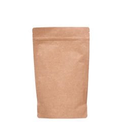 Kraft Alüminyum Kilitli Doypack 16x27x8 cm - 500 gr