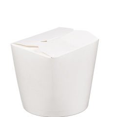 Trendpack 16 oz Beyaz Karton Noodle Kutusu Yeni Kilit