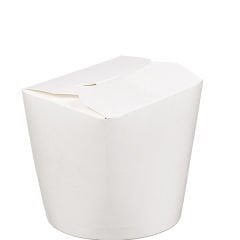 Trendpack 16 oz Beyaz Karton Noodle Kutusu Yeni Kilit