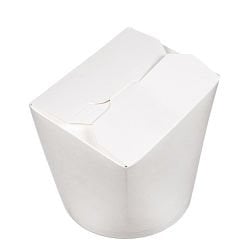 Trendpack 16 oz Beyaz Karton Noodle Kutusu Yeni Kilit
