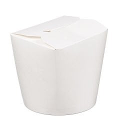 Trendpack 26 oz Beyaz Karton Noodle Kutusu Yeni Kilit