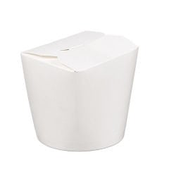 Trendpack 26 oz Beyaz Karton Noodle Kutusu Yeni Kilit