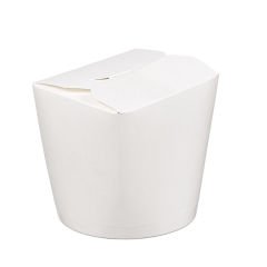 Trendpack 26 oz Beyaz Karton Noodle Kutusu Yeni Kilit