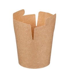 Trendpack 16 oz Kraft Karton Noodle Kutusu