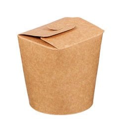 Trendpack 26 oz Kraft Karton Noodle Kutusu