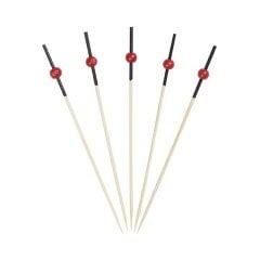 Kırmızı Top Bambu Kürdan 10cm