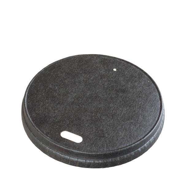 14-16 oz Karton Sıcak içecek Kapağı Siyah