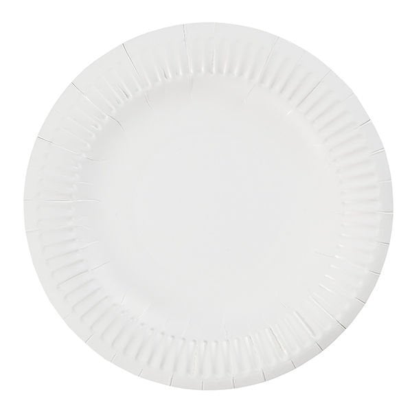 Beyaz Karton Tabak 23 cm