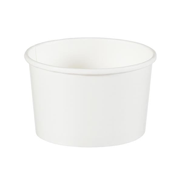 Beyaz Karton Dondurma Kasesi 200cc