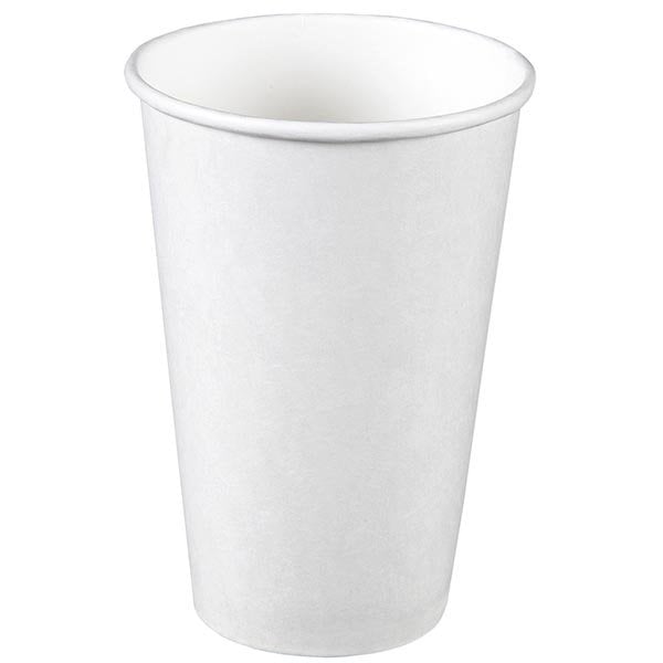 16 oz Beyaz Karton Bardak Sıcak İçecek