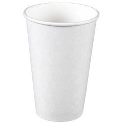 16 oz Beyaz Karton Bardak Sıcak İçecek