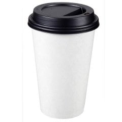 16 oz Beyaz Karton Bardak Sıcak İçecek