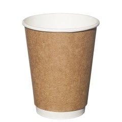 14oz Kraft Double Wall Karton Bardak - Ekstra Kalın
