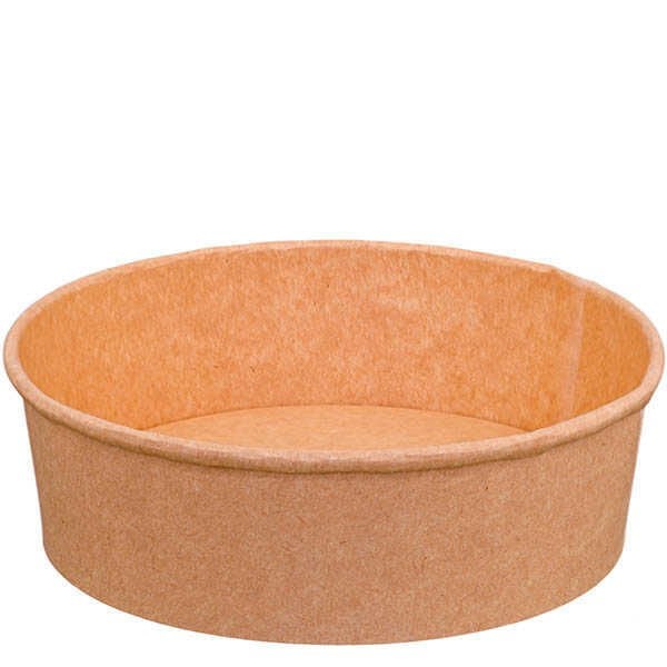 187mm Kraft Karton Salata Kasesi 1000cc