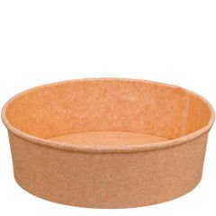 187mm Kraft Karton Salata Kasesi 1000cc