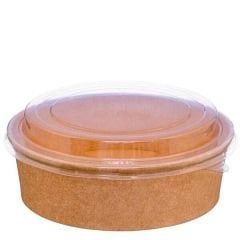 187mm Kraft Karton Salata Kasesi 1000cc