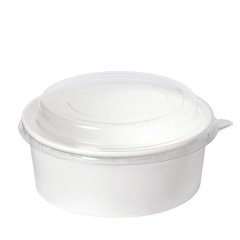 Arnes Beyaz Karton Salata Kasesi 500cc