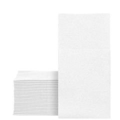 Garson Katlama Cepli Beyaz Airlaid Peçete 33x40cm