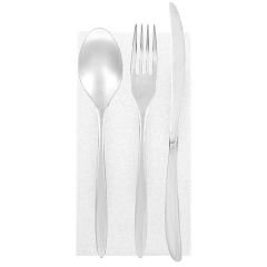 Kitap Katlama Beyaz Airlaid Peçete 40x40cm