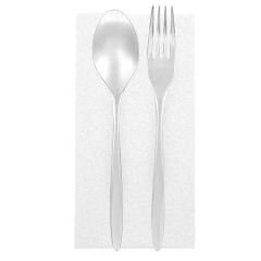 Kitap Katlama Beyaz Airlaid Peçete 40x40cm