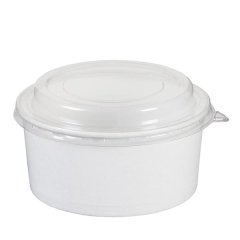 Arnes Beyaz Karton Salata Kasesi 750 cc