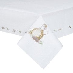 Zeytin Desen Kağıt Masa Örtüsü 130x100cm