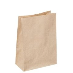 Sapsız Kraft Taşıma Torbası Orta Boy 22x12x31cm