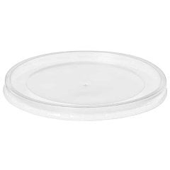 16 oz Beyaz Karton Çorba Kasesi Kapağı Sıcak