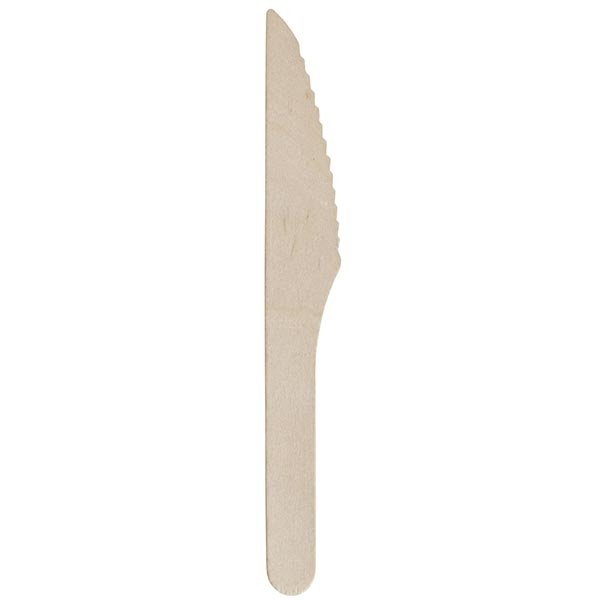 Ekolojik Tahta Bıçak 16 cm 100 Adet