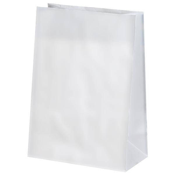 Sapsız Beyaz Taşıma Torbası Orta Boy 22x12x31 cm 50 Adet