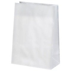 Sapsız Beyaz Taşıma Torbası Orta Boy 22x12x31 cm 50 Adet
