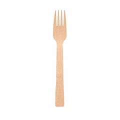 Bambu Lüks Tahta Çatal 17 cm