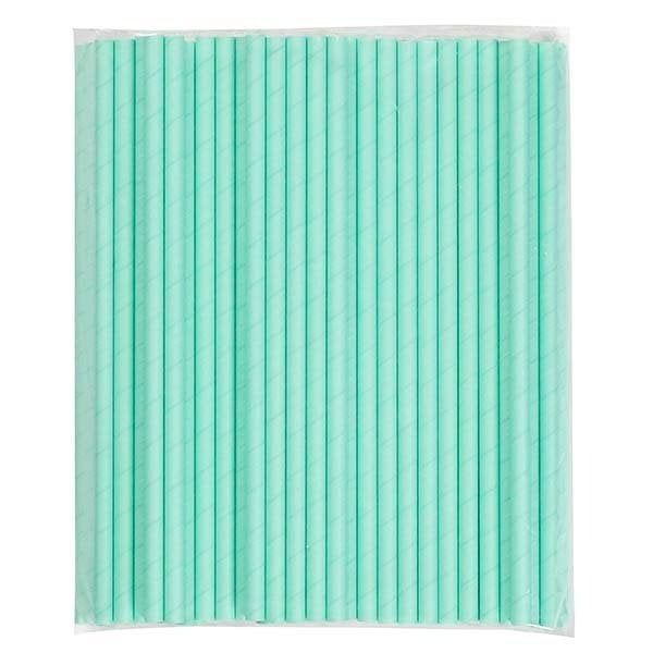 Turkuaz Frozen Kağıt Pipet 8mmx24cm