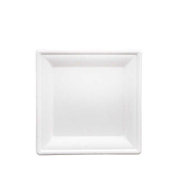 Ekolojik Kare Karton Tabak 16 cm