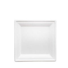 Ekolojik Kare Karton Tabak 16 cm