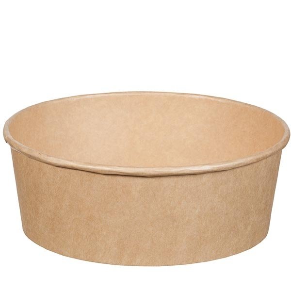 Orego Kraft Karton Salata Kasesi 1100 cc
