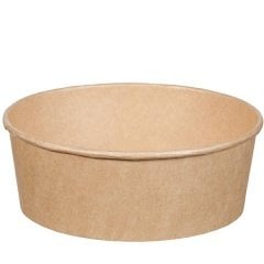 Orego Kraft Karton Salata Kasesi 1100 cc