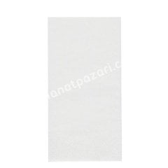 DENİZ Garson Katlama Peçete Beyaz 33x33 cm