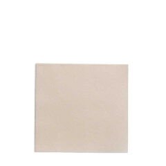 Airlaid Kumaş Dokulu Kare Krem Peçete 20x20cm