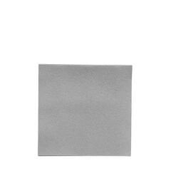 Airlaid Kumaş Dokulu Kare Gümüş Gri Peçete 20x20cm