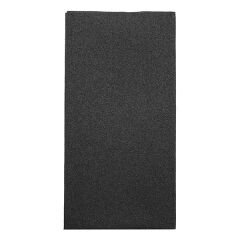 Kitap Katlama Siyah Airlaid Kumaş Dokulu Peçete 40x40cm