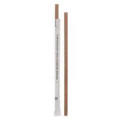 Wastepresso Ekolojik Sargılı PLA Pipet 8x240 mm
