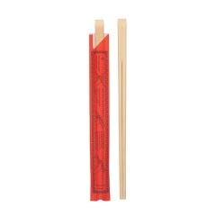 Çin Yemek Çubuğu Chopstick KIRMIZI Kılıf 24cm 100lü