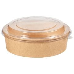 Orego Kraft Karton Salata Kasesi 900cc