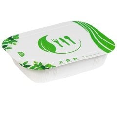NP06 Sıcağa Dayanıklı Karton Gıda Kabı 187x137 mm Y:45 mm